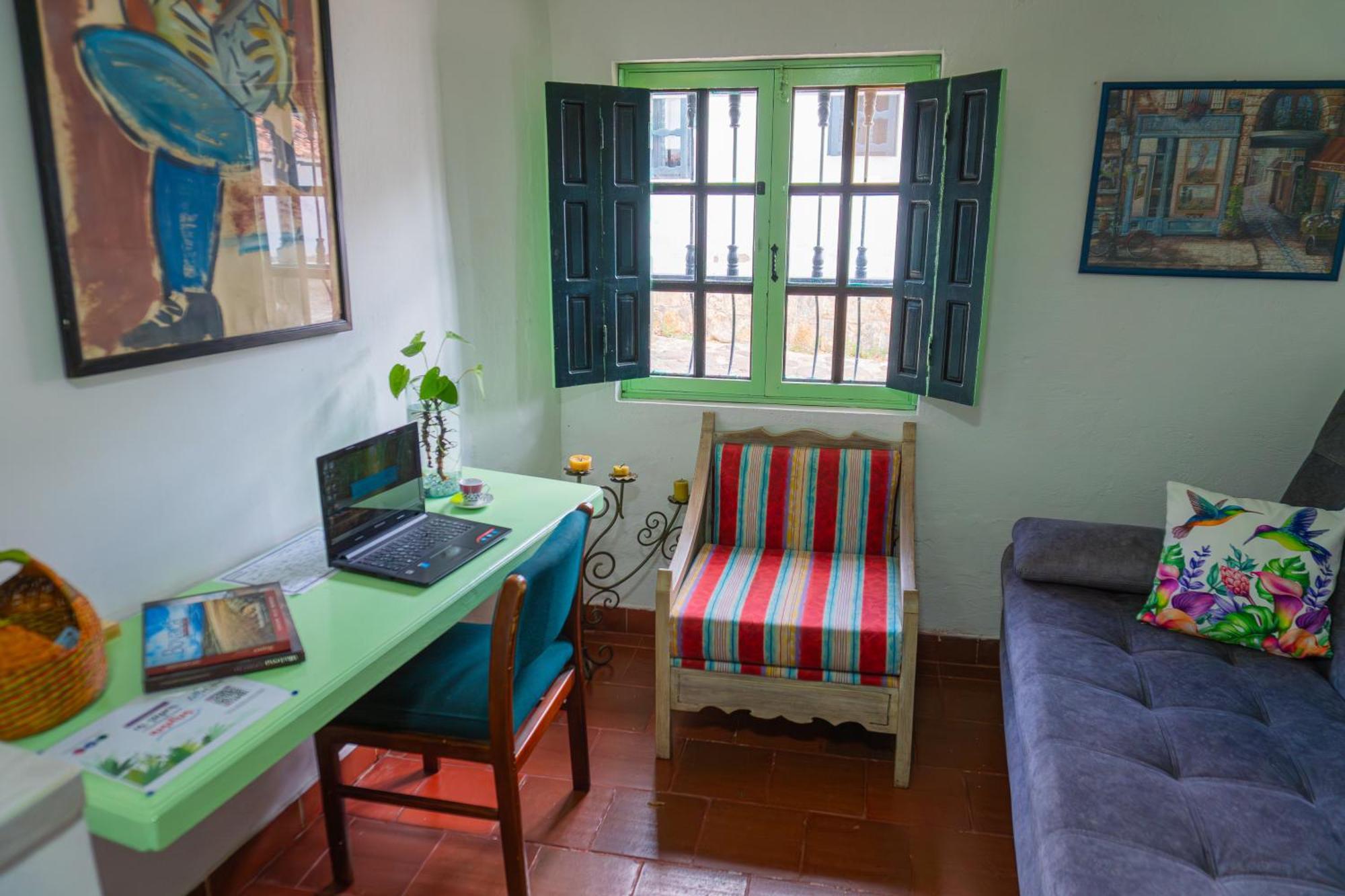Apartamentos Y Habitaciones Le Colibri - Villa De Leyva Exterior foto