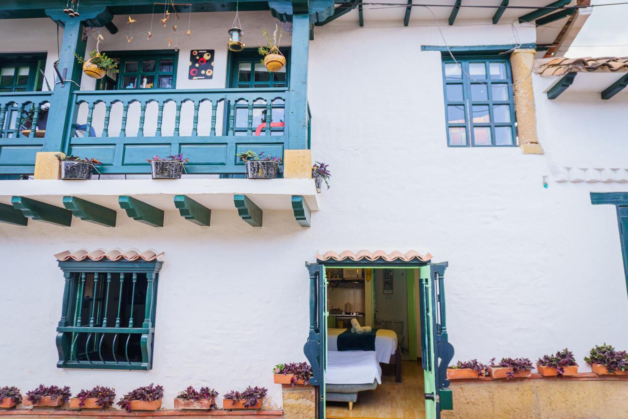 Apartamentos Y Habitaciones Le Colibri - Villa De Leyva Exterior foto