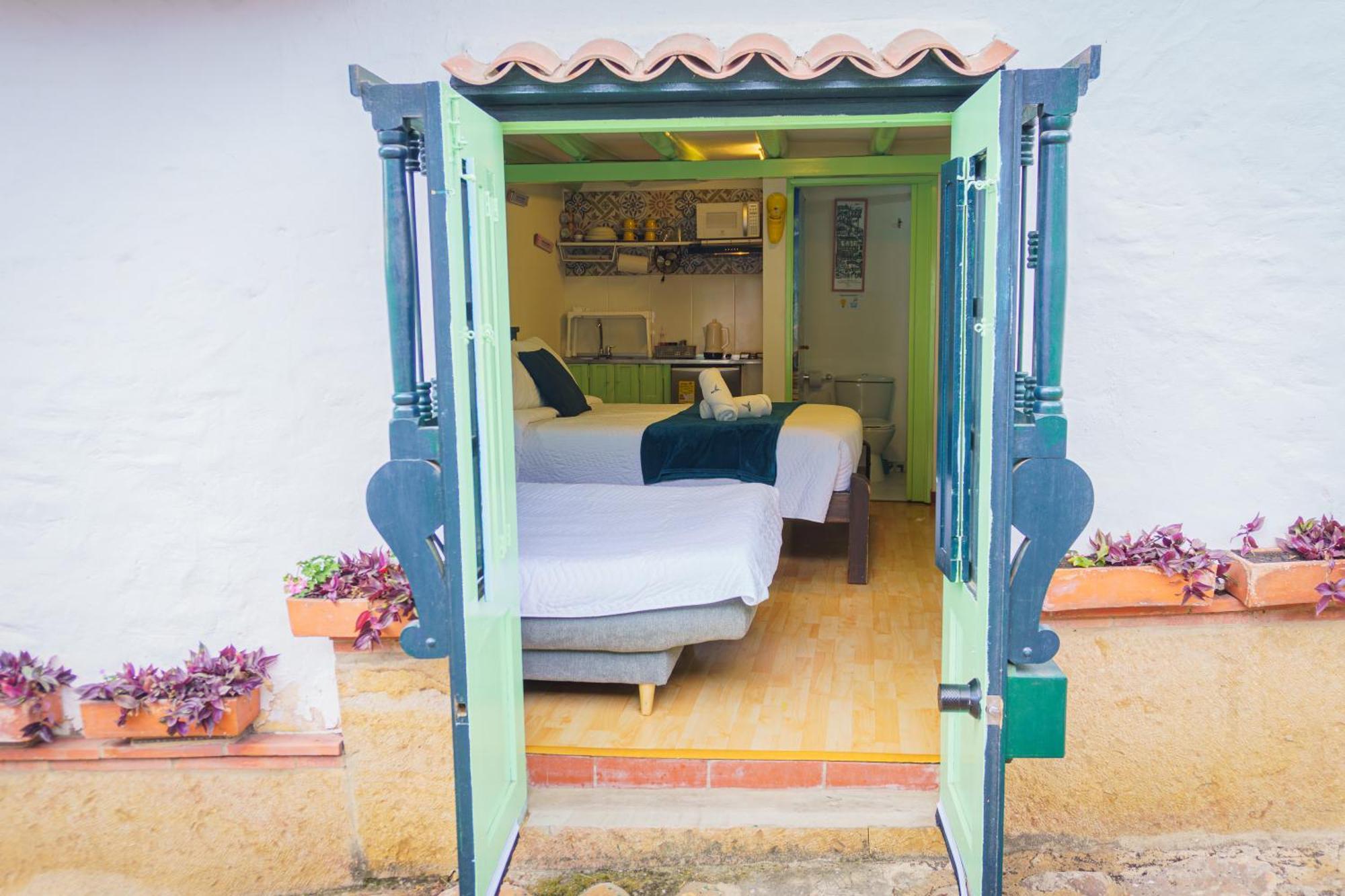 Apartamentos Y Habitaciones Le Colibri - Villa De Leyva Exterior foto
