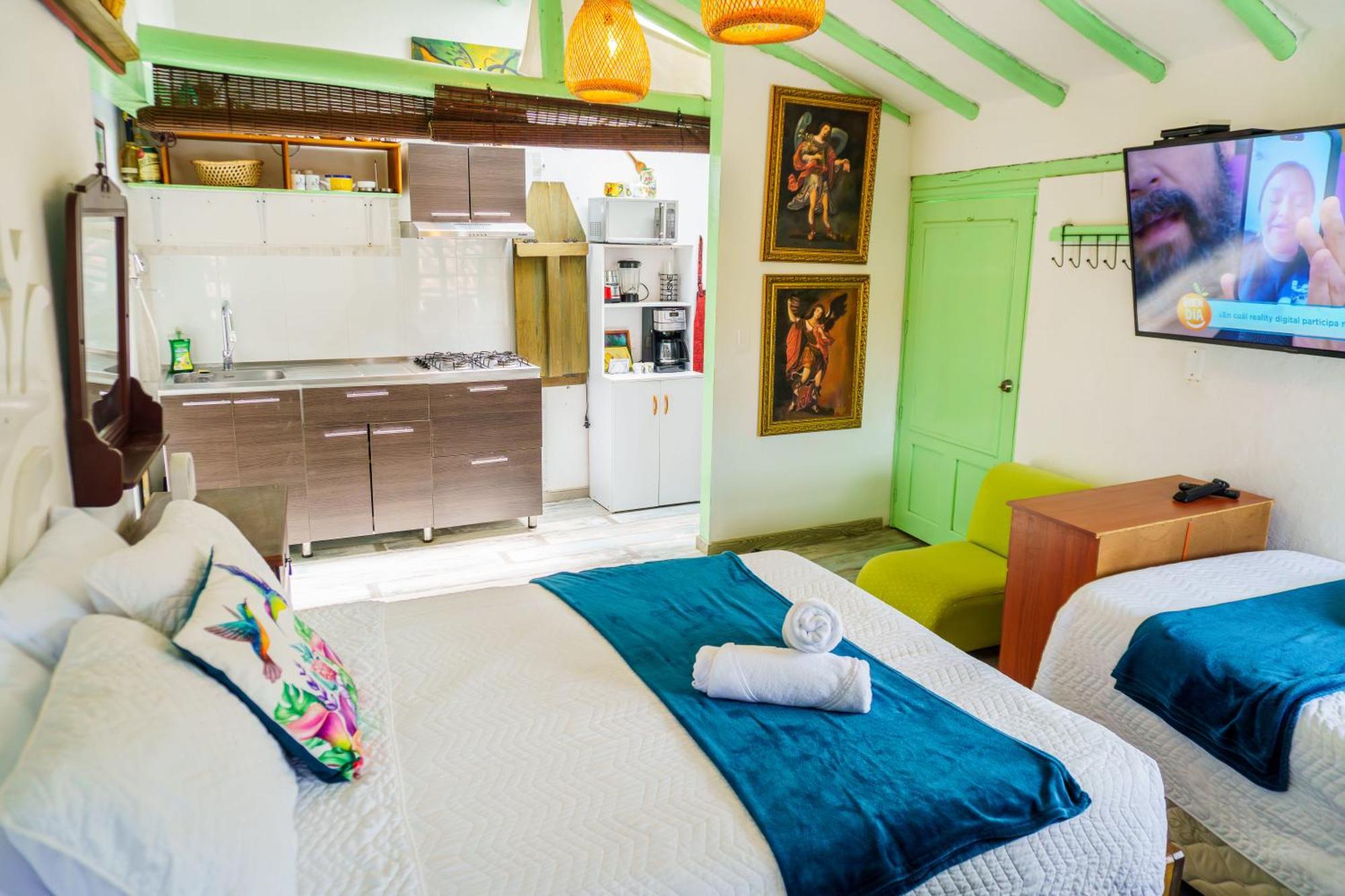 Apartamentos Y Habitaciones Le Colibri - Villa De Leyva Exterior foto